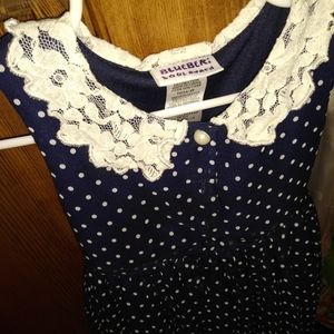 Girls knee length dress